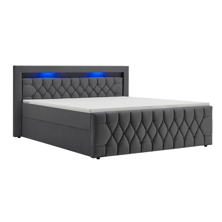 Boxspringbed Leona - Fluwelen