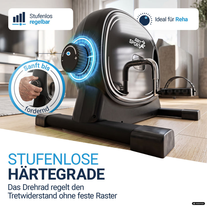 Pedaaltrainer Sportivo – arm- en beentrainer, compact en stil