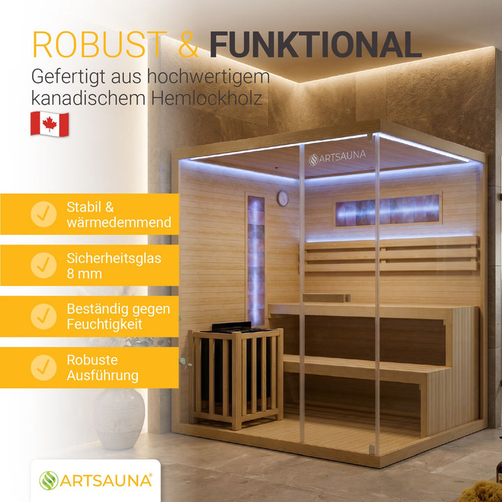 Traditionele sauna Vantaa - naturel