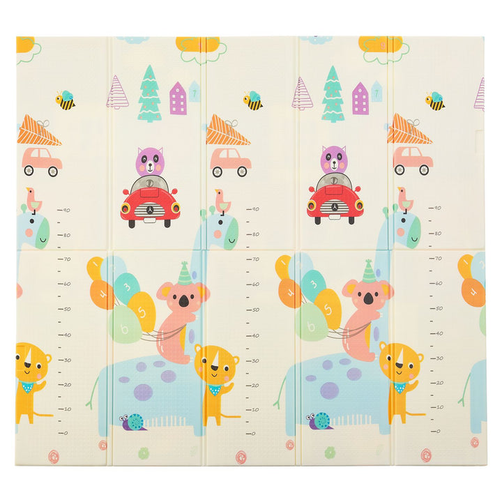 Speelmat 180 x 200 cm met diverse diermotieven