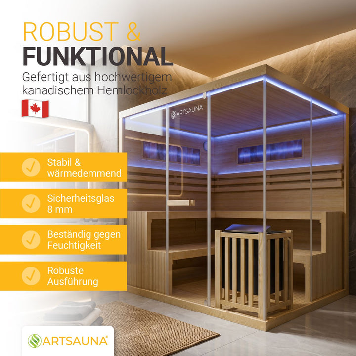 Traditionele sauna Vantaa - naturel