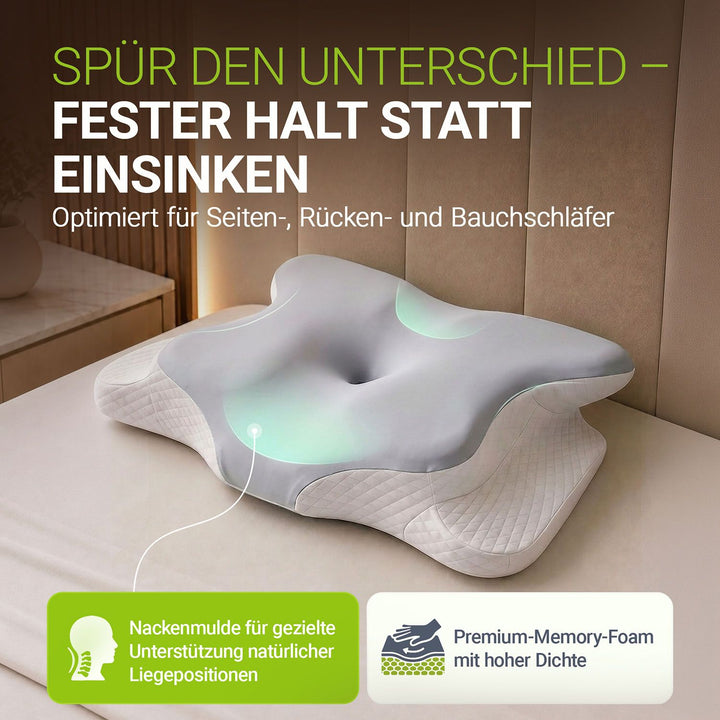 Orthopedisch nekkussen traagschuim – ergonomische nekondersteuning