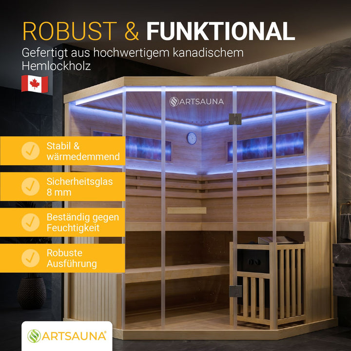 Traditionele sauna Vantaa - naturel