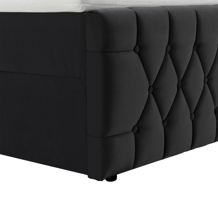 Boxspringbed Leona - Fluwelen