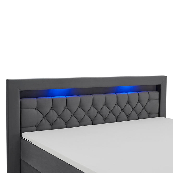 Boxspringbed Leona - Fluwelen