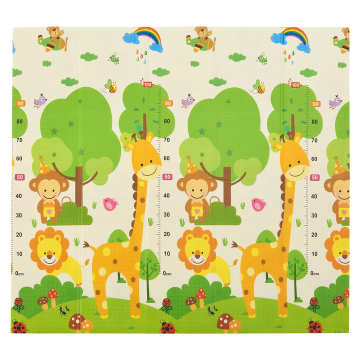 Speelmat 180 x 200 cm met diverse diermotieven