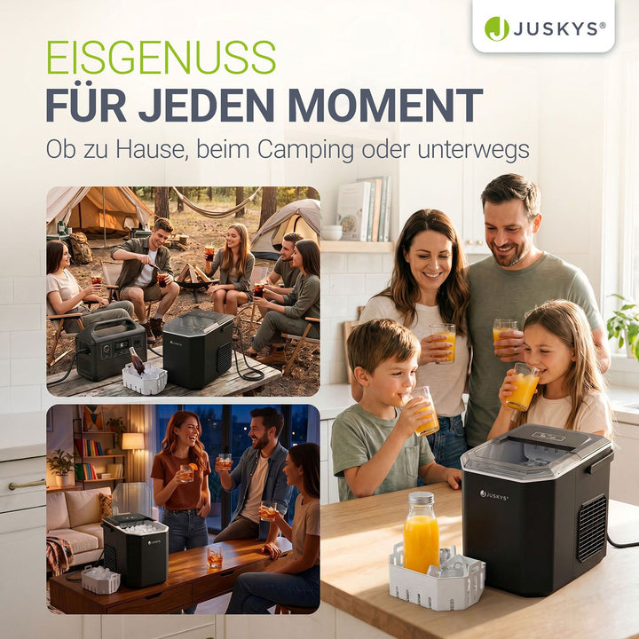 IJsblokjesmachine IceOracle – zelfreinigend, 12 kg ijs per dag