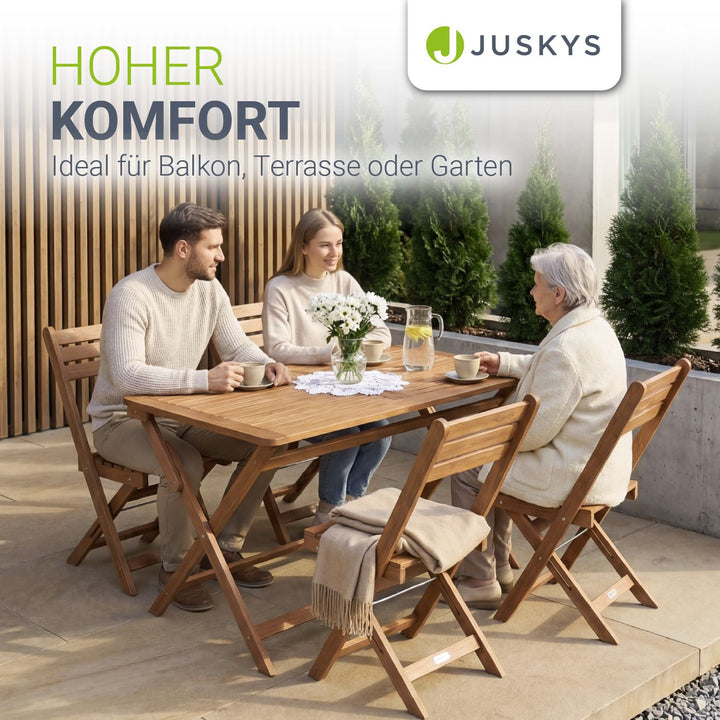 Tuinmeubelset Rimini gemaakt van acaciahout