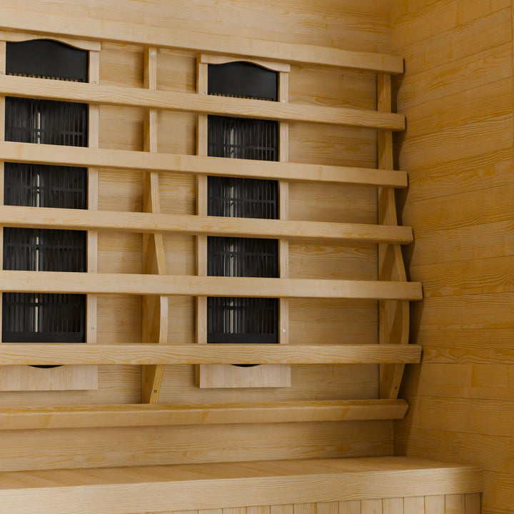 Infraroodcabine Nyborg E150K – hoekcabine voor 4 personen