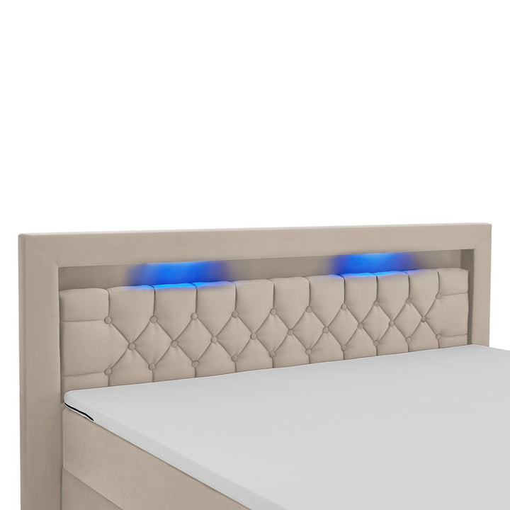 Boxspringbed Leona - Fluwelen