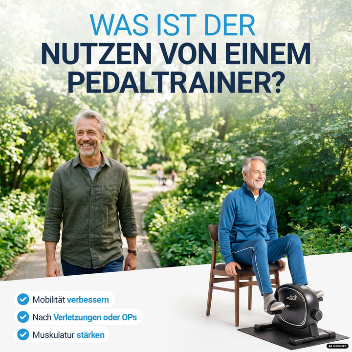 Pedaaltrainer Sportivo – arm- en beentrainer, compact en stil