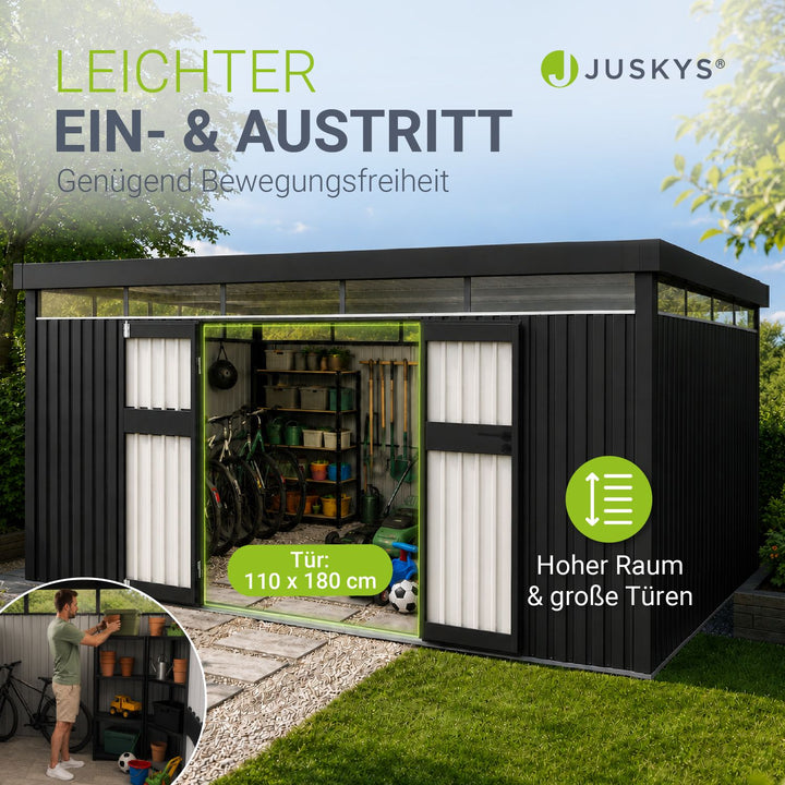 Metalen gereedschapsschuur Luzern