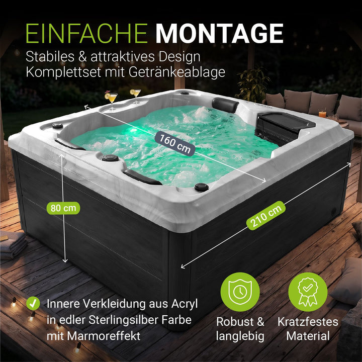 Outdoor whirlpool Oasis