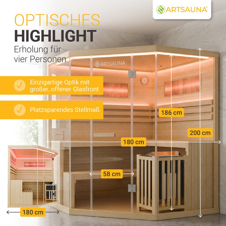 Traditionele sauna Vantaa - naturel