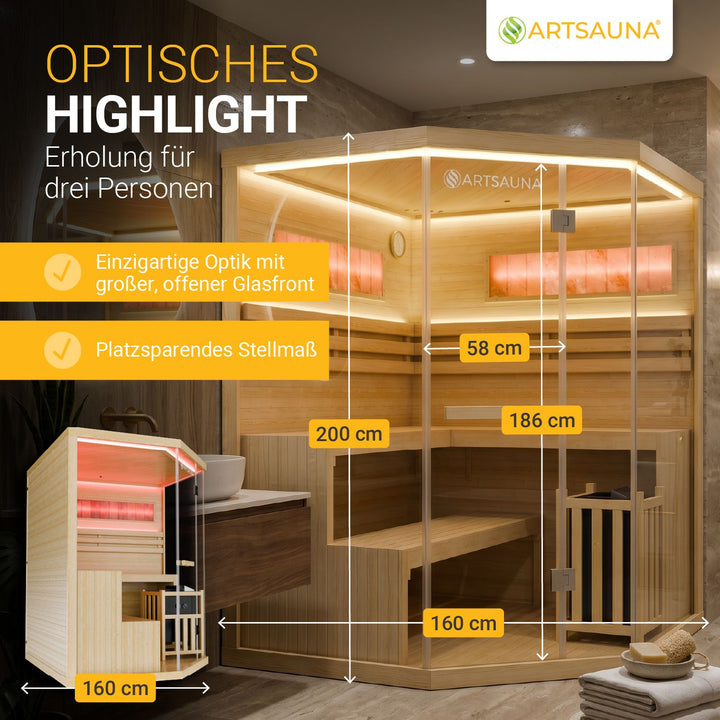 Traditionele sauna Vantaa - naturel