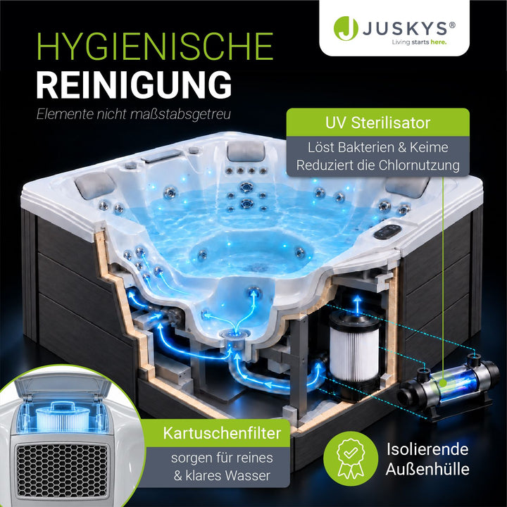 Whirlpool Oasis Max voor 5 personen