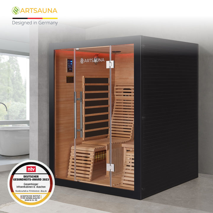 Infraroodcabine Helsinki 150 Black
