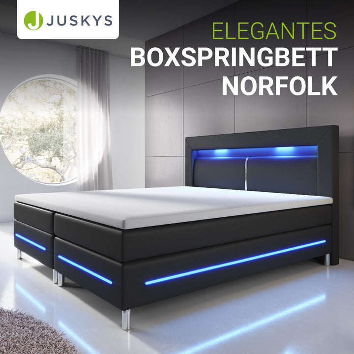 Boxspringbed Norfolk - kunstleer