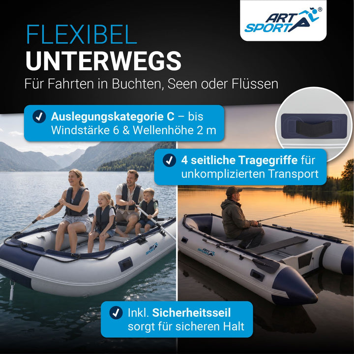 Opblaasbare boot 3,20 m