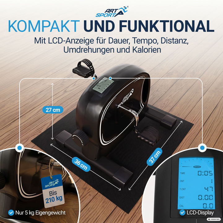 Pedaaltrainer Sportivo – arm- en beentrainer, compact en stil