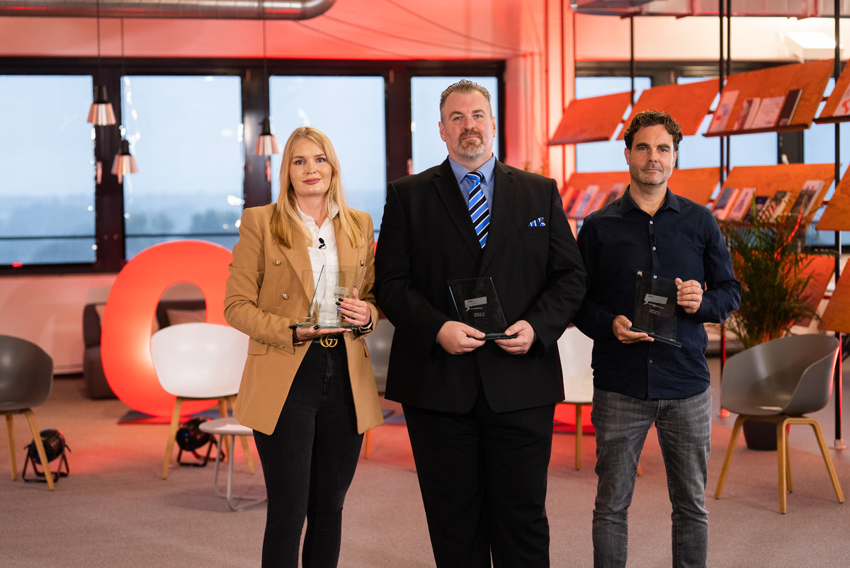 OTTO Award: Juskys als trotse winnaar!