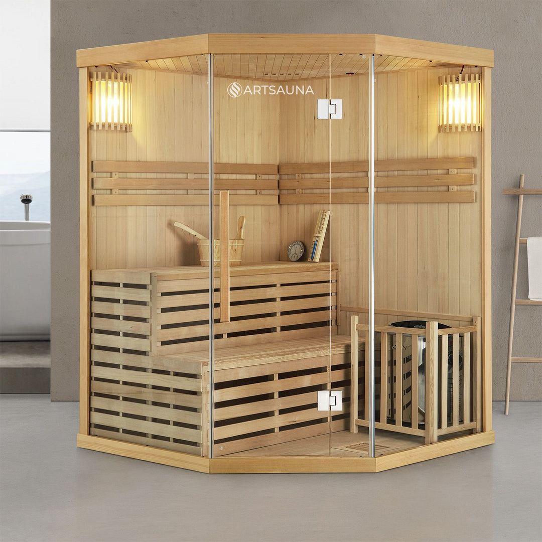 Infraroodcabine in de badkamer
